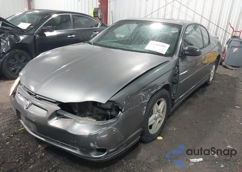 2004 Chevrolet Monte Carlo Ss z USA, uszkodzony, nr VIN 2G1WX15K449363623